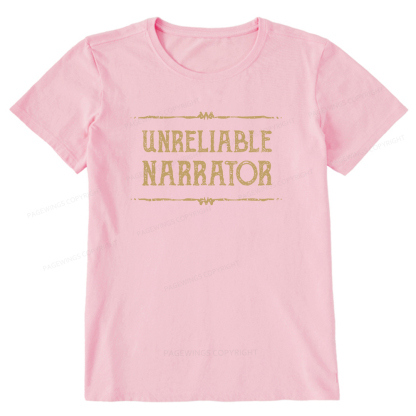Pagewings Unreliable Narrator Unisex Classic T-shirt