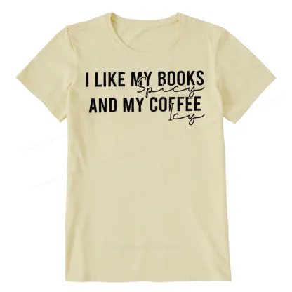 Pagewings I Like My Books And My Coffee Unisex Classic T-shirt