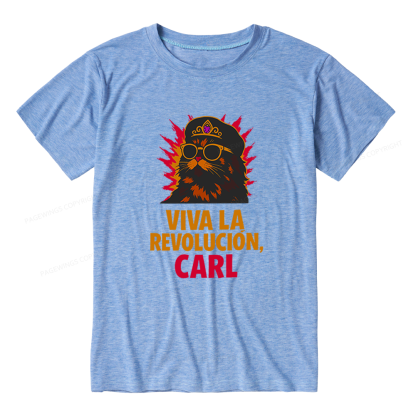 Pagewings Viva La Revolucion Unisex Heather T-Shirt