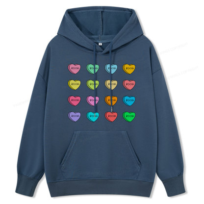 Pagewings Valentine's Day Librarian Unisex Classic Hoodie