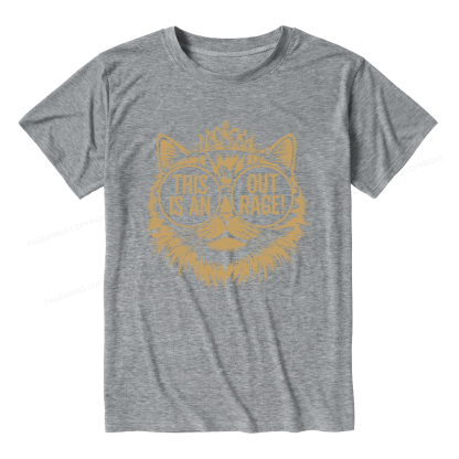 Pagewings This Is An Outrage Unisex Heather T-Shirt