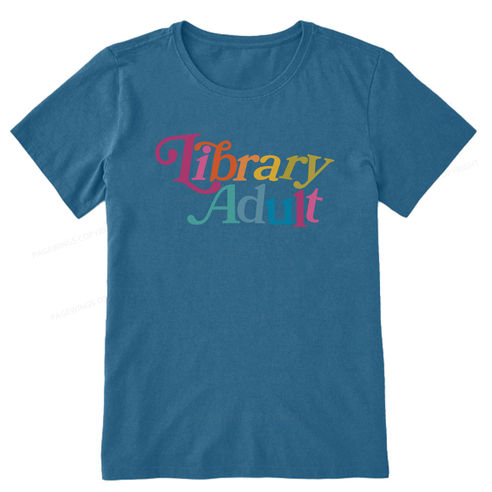 Pagewings Library Adult Library Kid Unisex Classic T-shirt