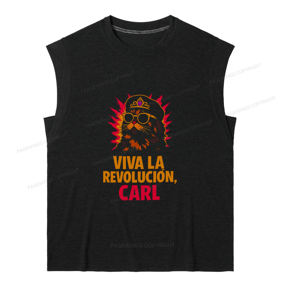 Pagewings Viva La Revolucion Women's Heather Tank Top