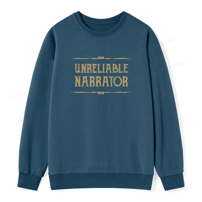 Pagewings Unreliable Narrator Unisex Classic Sweatshirt