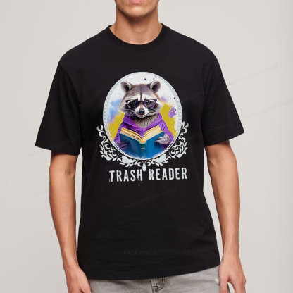 Pagewings Trash Reader  Unisex Classic T-shirt