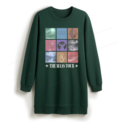 Pagewings The Maas Tour Sweatshirt Dress