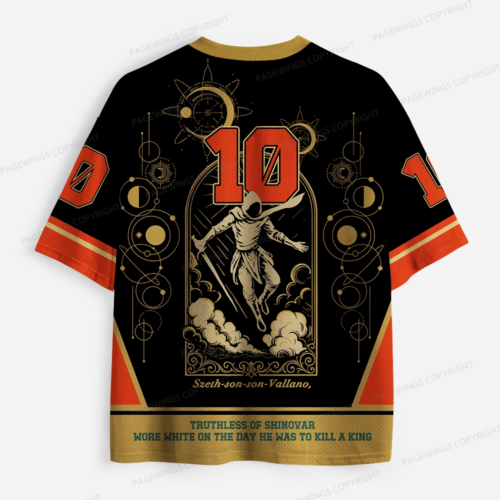 Pagewings Truthless Of Shinovar Unisex Mesh Jersey