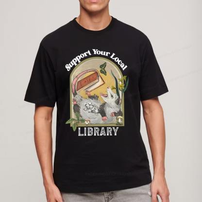 Pagewings Library Readers Make Leaders Jersey Short Sleeve Tee Unisex Classic T-shirt