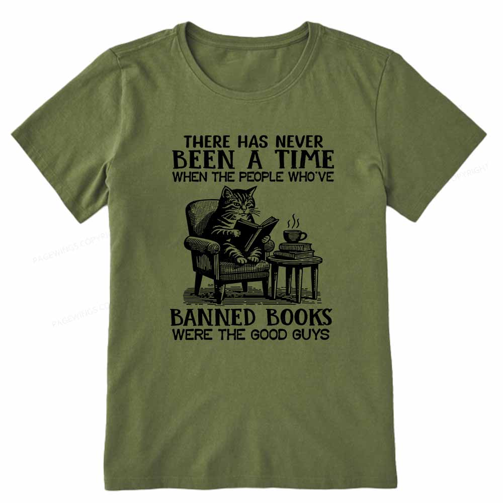 Pagewings Cats Reading Books Are Prohibited From Having Books Unisex Classic T-shirt