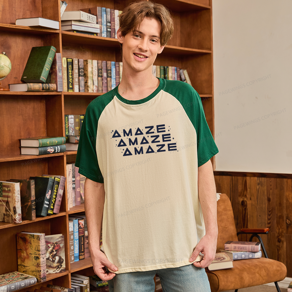 Pagewings Sci-Fi Raglan T-shirt
