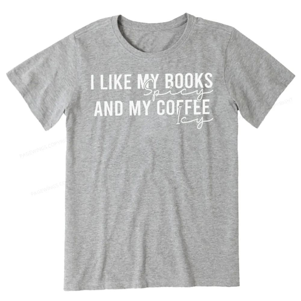 Pagewings I Like My Books And My Coffee Unisex Classic T-shirt