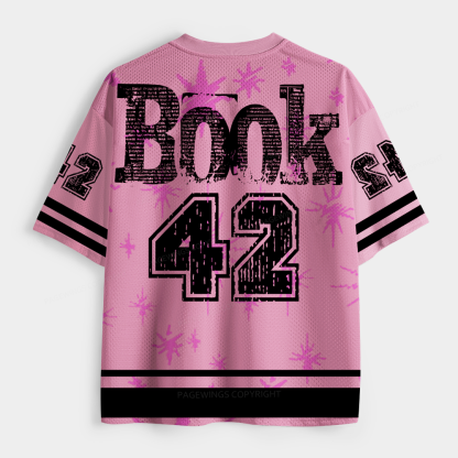 Pagewings  Book Marks Are For Quitters Unisex Mesh Jersey