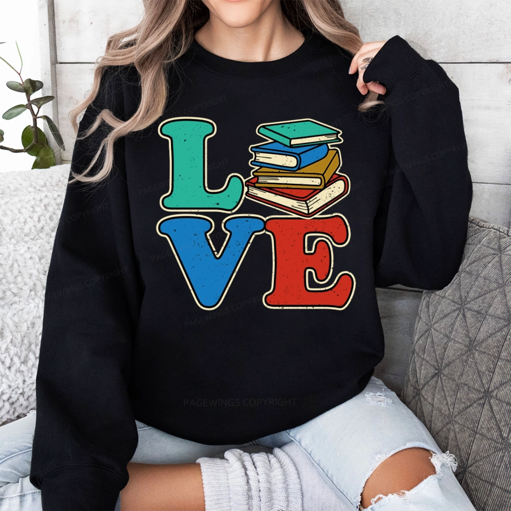 Pagewings Book Lovers Unisex Classic Sweatshirt