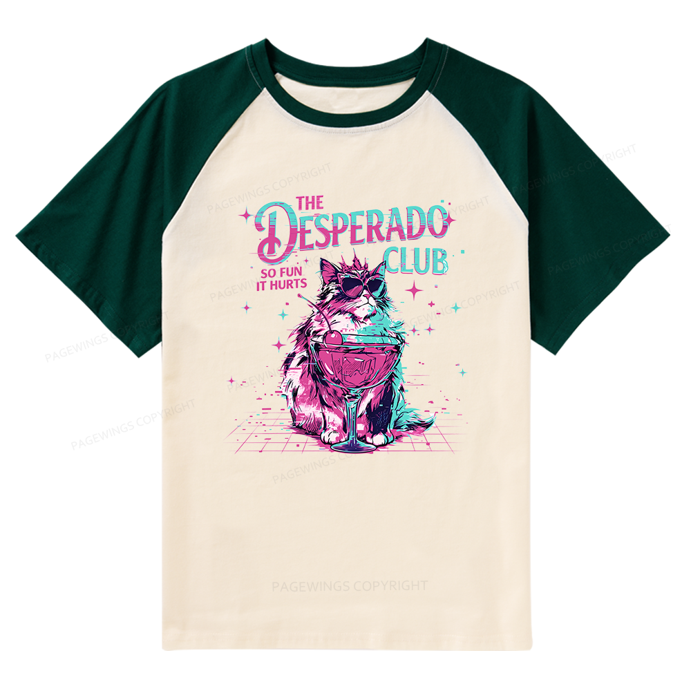Pagewings Sci Fi Fan Raglan T-shirt