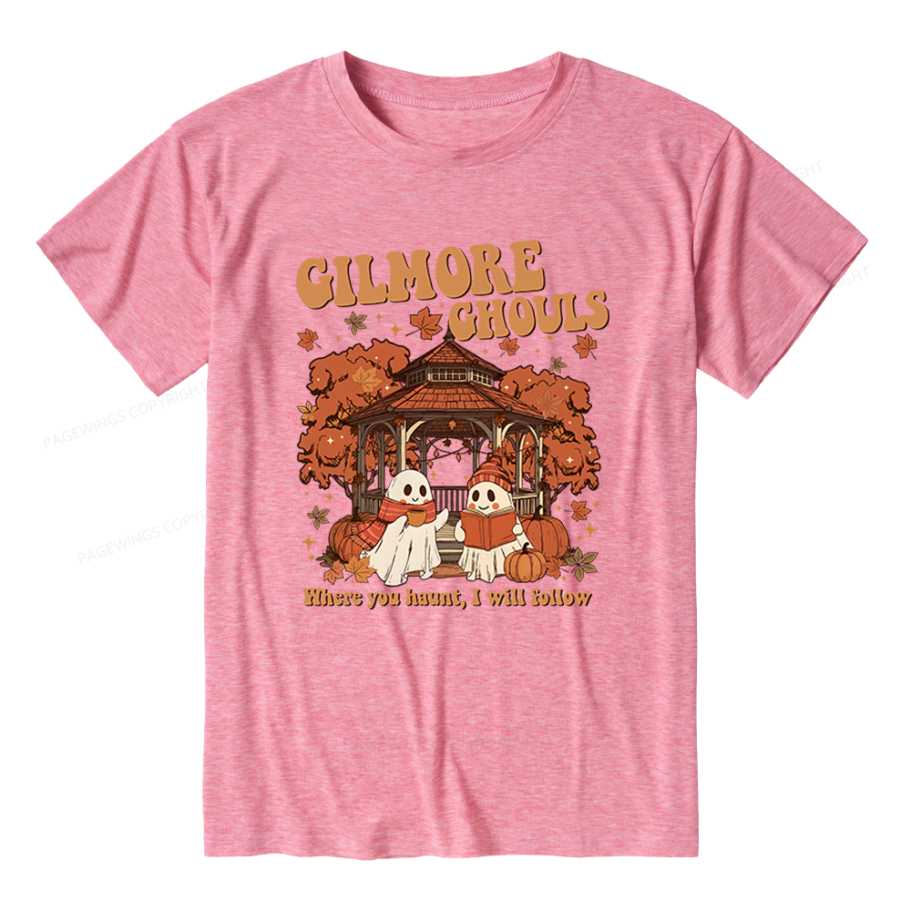 Pagewings Gilmore Ghouls Unisex Heather T-Shirt