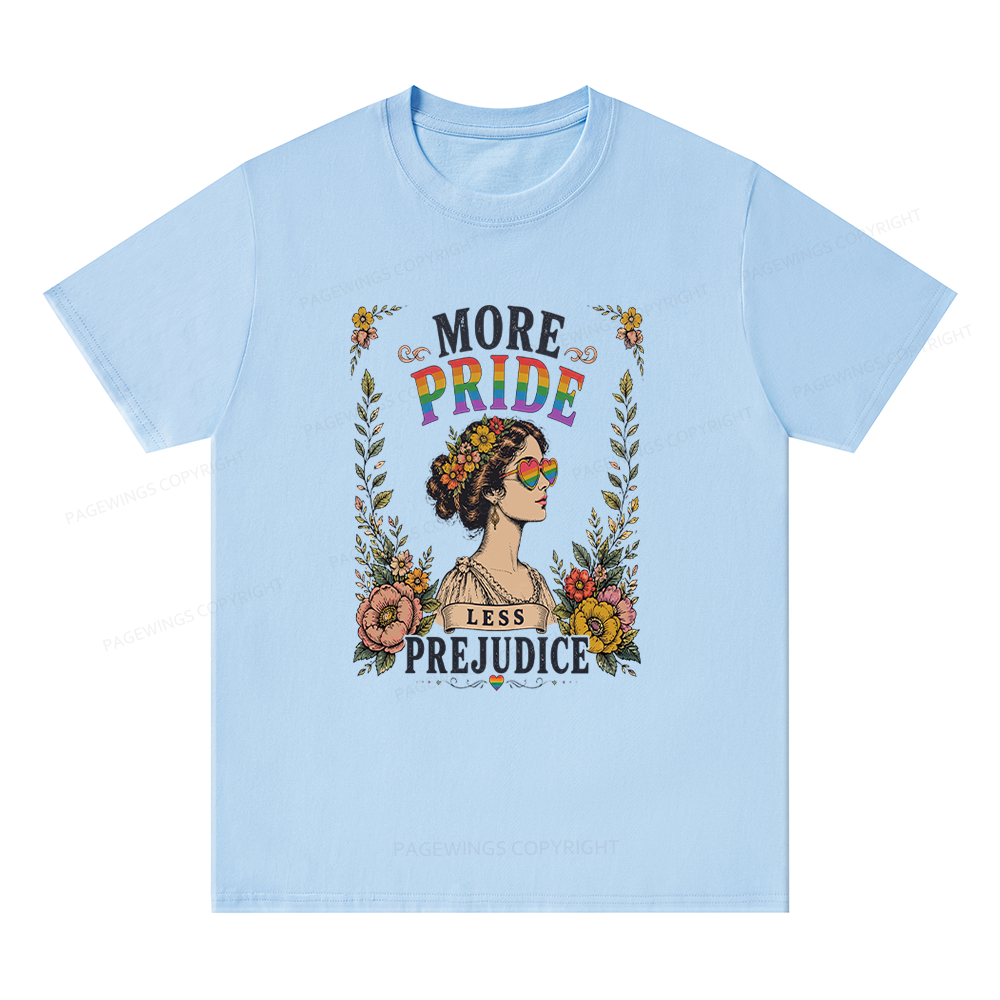 Pagewings More Pride Less Prejudice Unisex Classic T-shirt