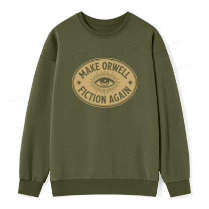 Pagewings Make Orwell Fiction Again Unisex Classic Sweatshirt