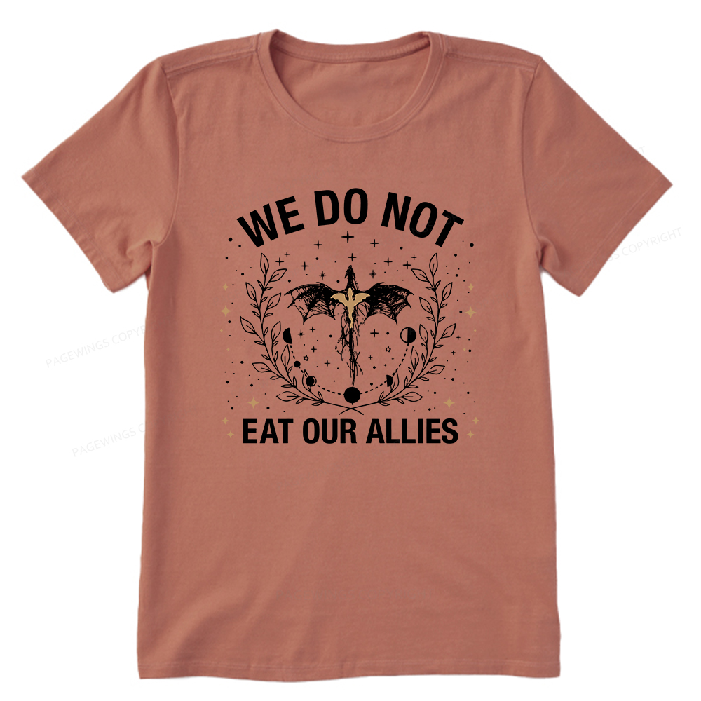Pagewings We Do Not Eat Our Allies Unisex Classic T-shirt