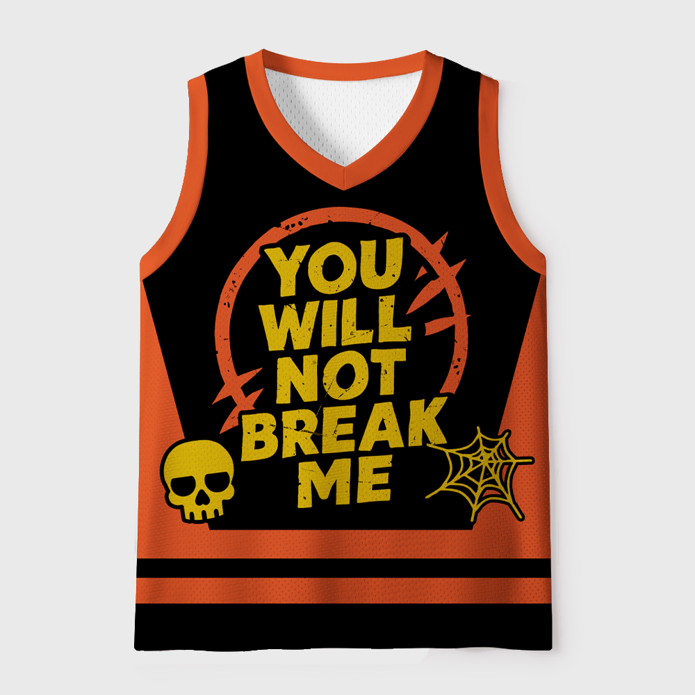 Pagewings You Will Not Break Me Unisex Mesh Tank Top