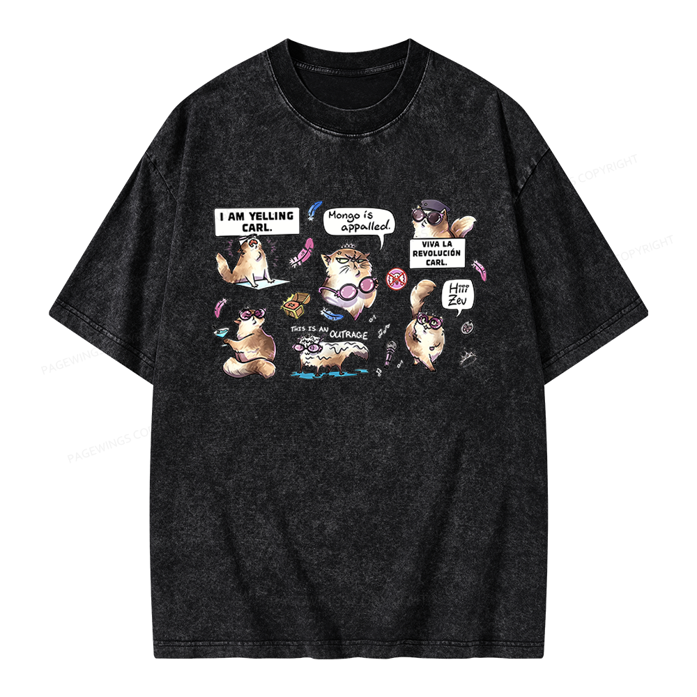 Pagewings Sci Fi Bookish Unisex Washed T-shirt