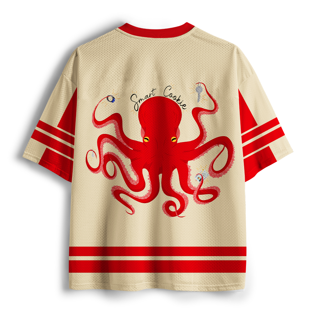 Pagewings Smart Cookie Unisex Mesh Jersey