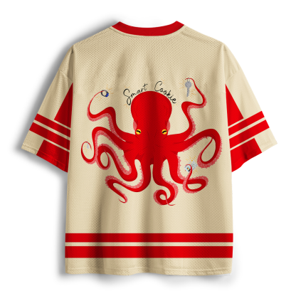 Pagewings Smart Cookie Unisex Mesh Jersey