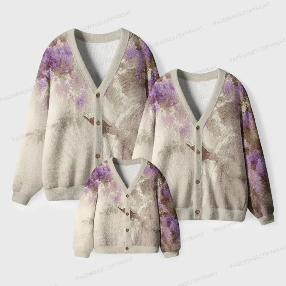 Pagewings Book Girl Unisex Ugly Cardigan Sweaters