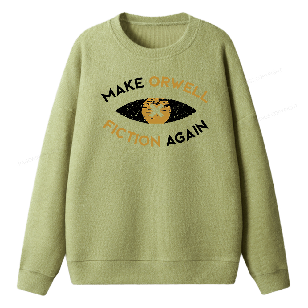 Pagewings Reading Bookish Unisex Knit Sweatshirt