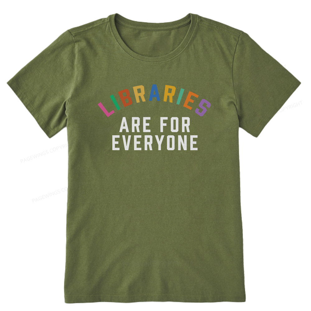 Pagewings Libraries Are For Everyone Unisex Classic T-shirt