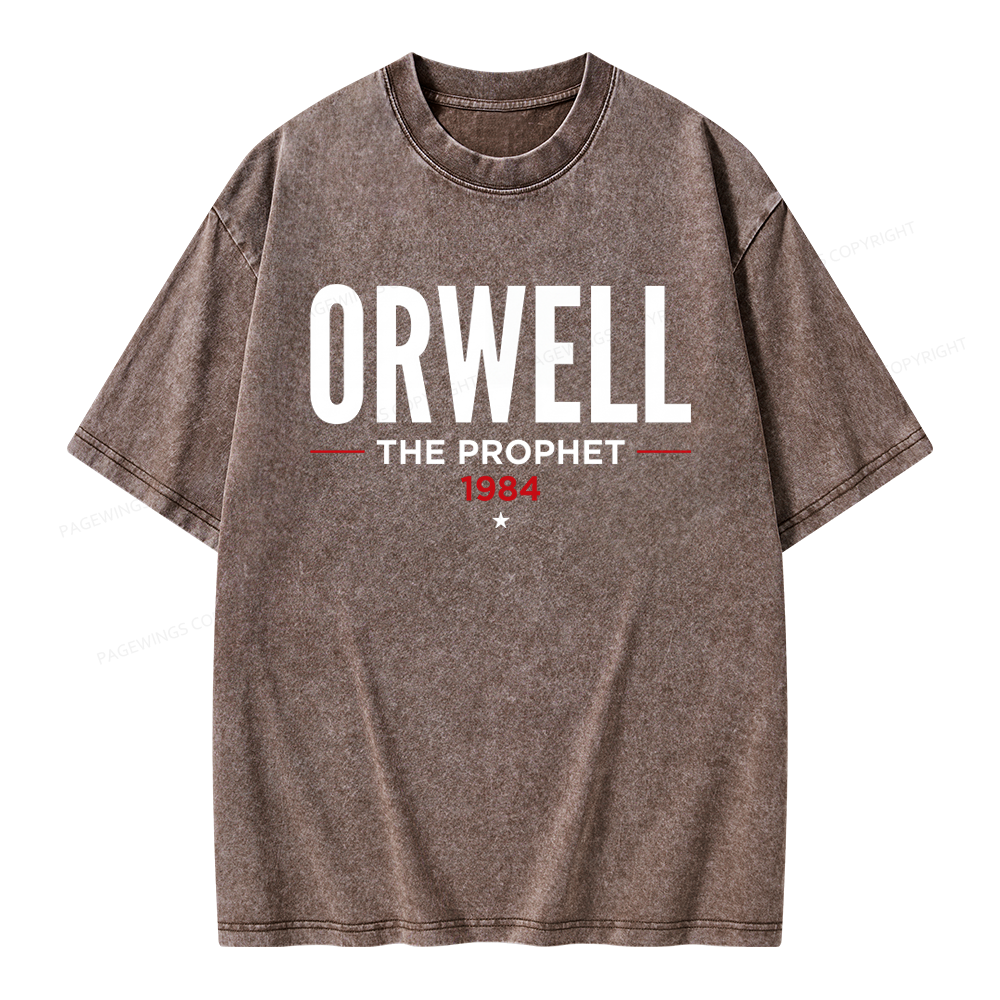 Pagewings The Prophet Unisex Washed T-shirt