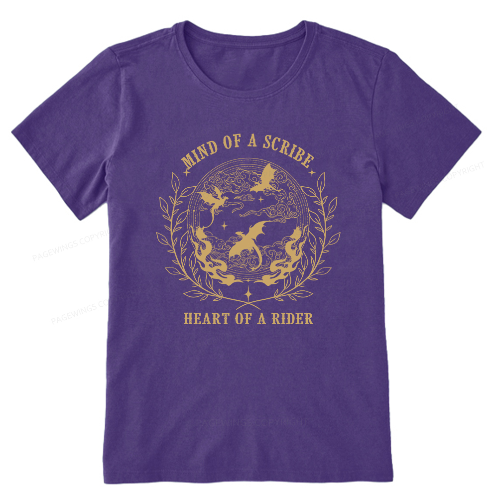 Pagewings Heart Of A Rider Unisex Classic T-shirt