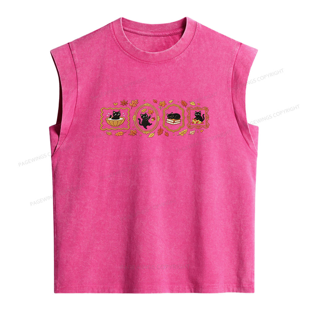 Pagewings Sci Fi Bookish Women's Washed Tank Top