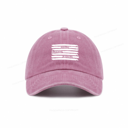Pagewings Read Banned Books Bookworm Librarian Washed Cap