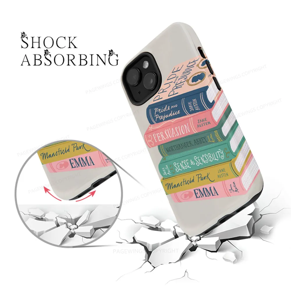 Pagewings Read Books Phone Case