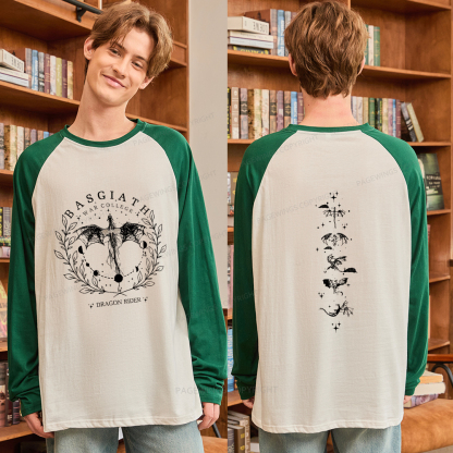 Pagewings Fantasy Team 2-Sided Long Sleeve Raglan T-shirt