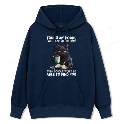 Pagewings Touch My Books I Will Slap You So Hard Unisex Classic Hoodie
