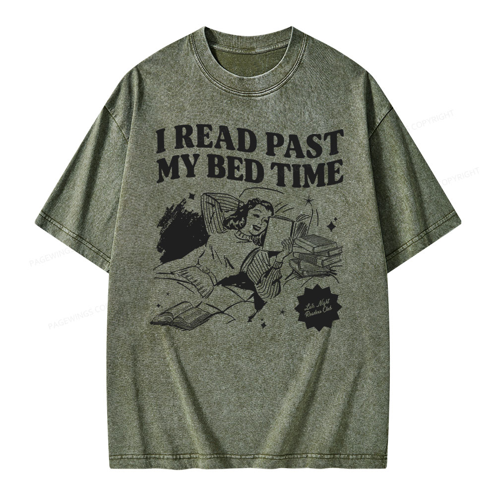 Pagewing  Book Club Sweatshirt  Unisex Washed T-shirt