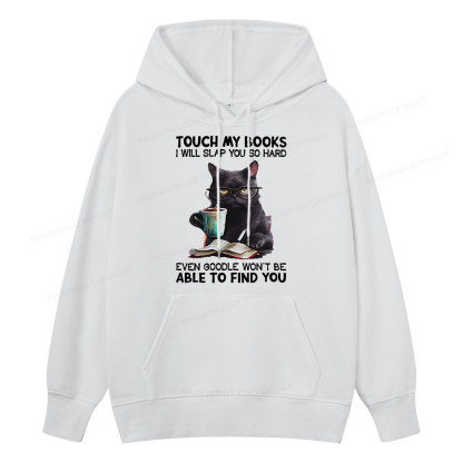 Pagewings Touch My Books I Will Slap You So Hard Unisex Classic Hoodie