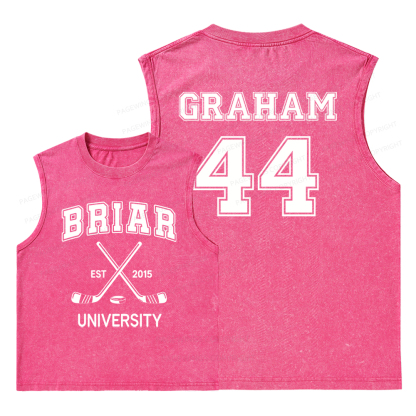 Pagewings Hockey Romance Washed Tank Top