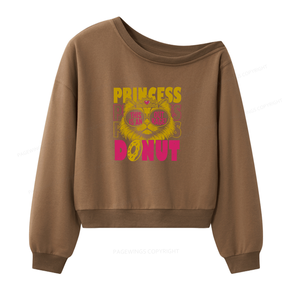 Pagewings New Achievement  Women Off Shoulder Sweatshirt