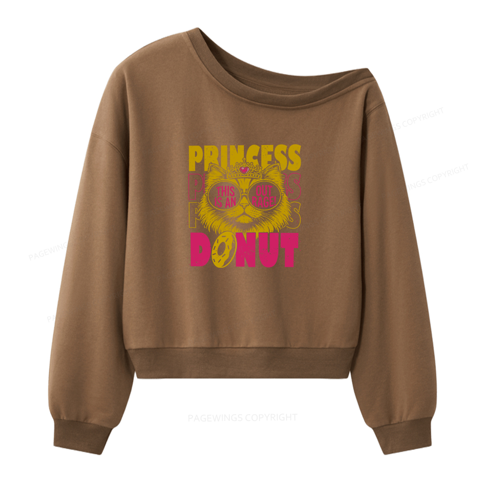 Pagewings New Achievement  Women Off Shoulder Sweatshirt