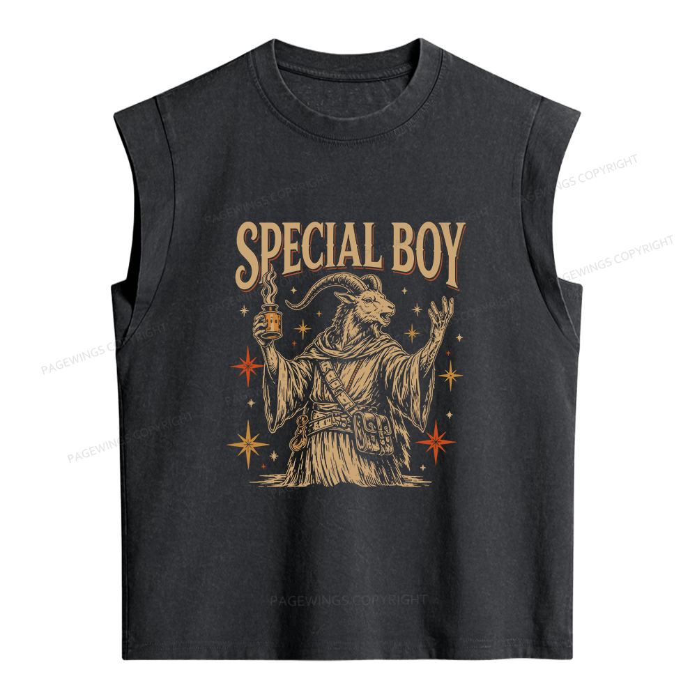 Pagewings Sci Fi Bookish Women's Washed Tank Top