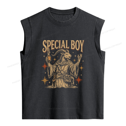 Pagewings Sci Fi Bookish Women's Washed Tank Top