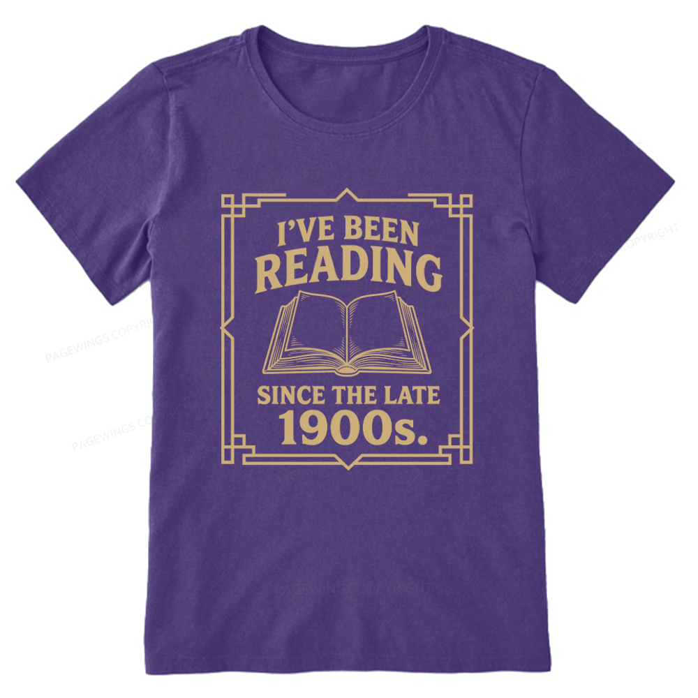 Pagewings I’ve Been Reading Since The Late 1900s Unisex Classic T-shirt