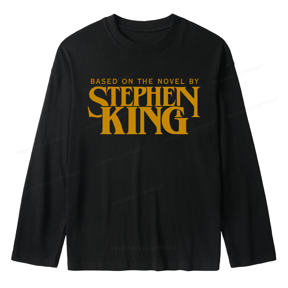 Pagewings A Novel By Horror Writer Unisex Lightweight Long Sleeve T-Shirt