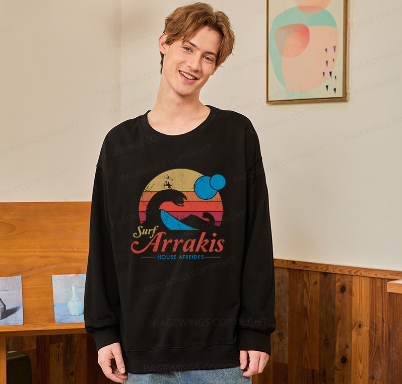 Pagewings Visit Arrakis Unisex Classic Sweatshirt
