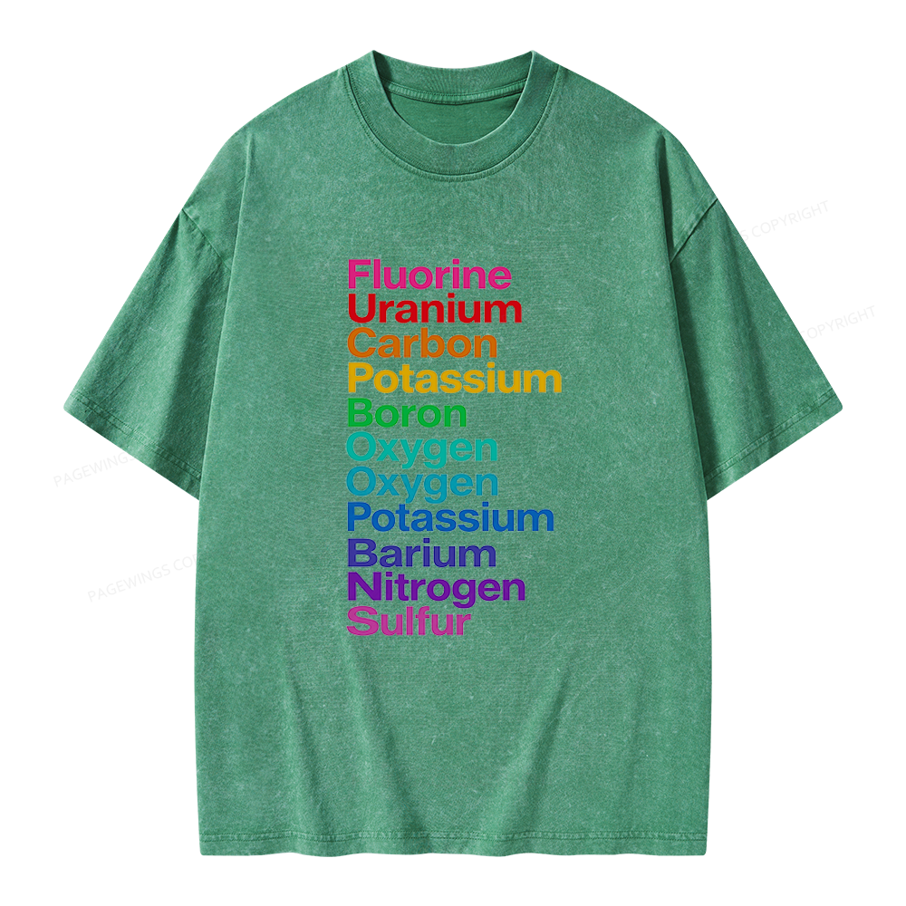 Pagewings Fuck Book Bans Unisex Washed T-shirt