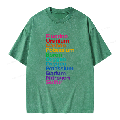 Pagewings Fuck Book Bans Unisex Washed T-shirt
