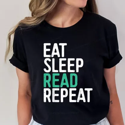 Pagewings Eat Sleep Read Repeat Unisex Classic T-shirt