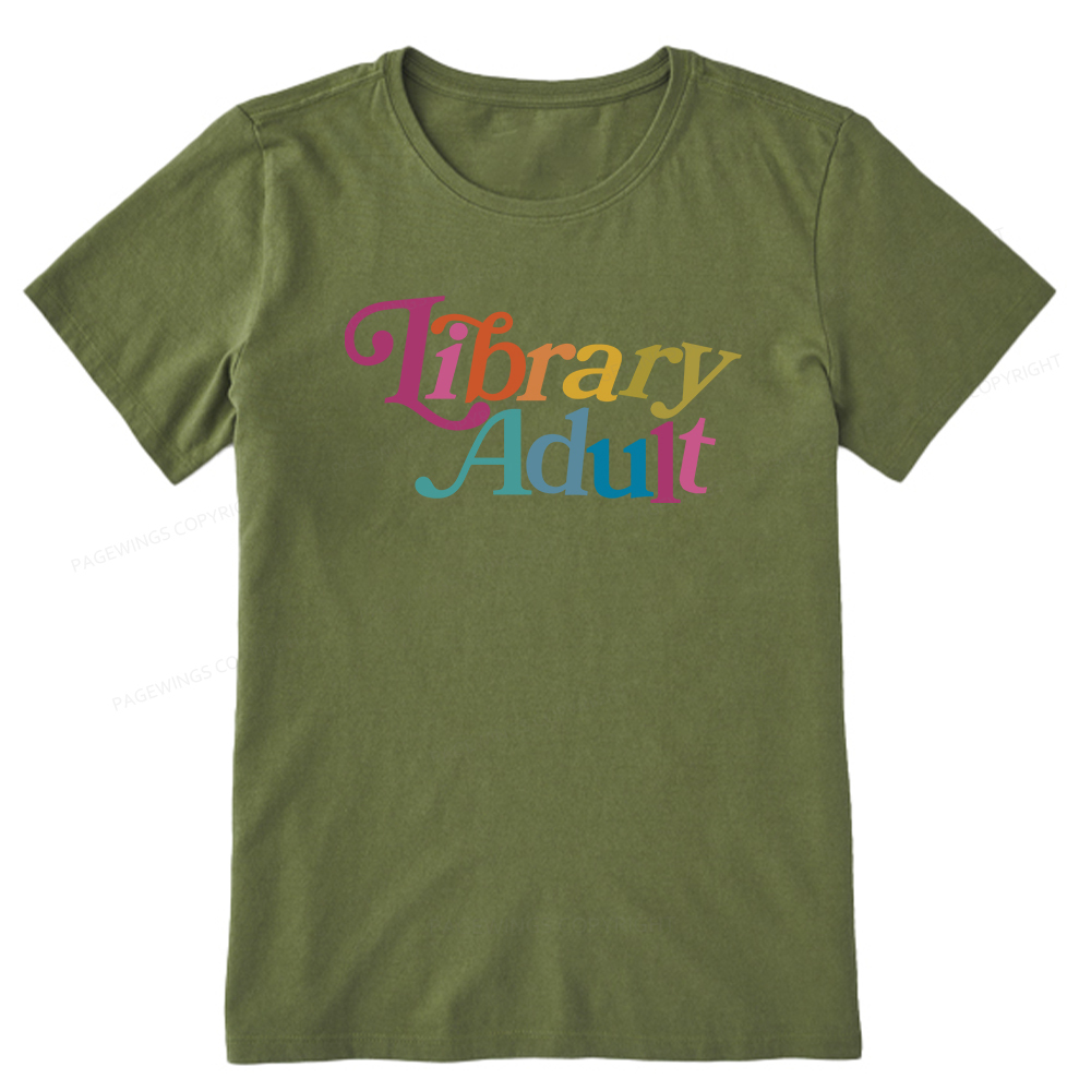 Pagewings Library Adult Library Kid Unisex Classic T-shirt